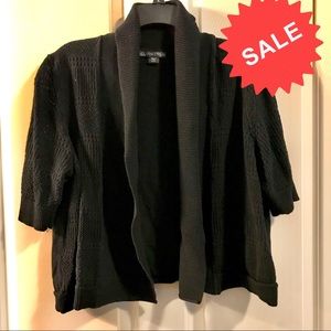 ‼️4/$15‼️ Black open Front Short Sleeve Cardigan